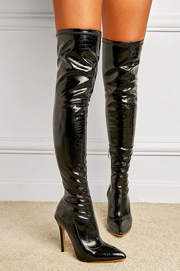 Solid Color On-Trend Boot 1 Solid Color On-Trend Boot