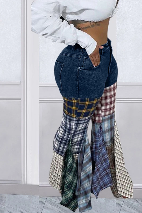 Houndstooth Cool Ruffle Pants 13 Houndstooth Cool Ruffle Pants - Image 13