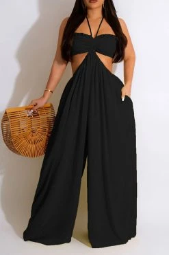 Solid Color Rocking Open Back Wide Leg Jumpsuit 8 Solid Color Rocking Open Back Wide Leg Jumpsuit -Clothing-PrettyTina C23021535 BK 1 2ddabe15 c6f1 4ea9 8d94 dfaf15b31f27