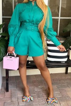 Stringy Selvedge Patchwork Stunning Pant Suit