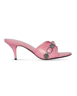 Metal Design Stylish Tapered Heel Sandals -Clothing-PrettyTina C23062860 PI 1