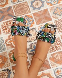 Solid Color Braided Urban Flat Slippers -Clothing-PrettyTina C23062885 SP 2