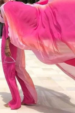 Leaf Print Undeniable Flowy Pant Suit (Three Pieces) -Clothing-PrettyTina C23070692 R3 1