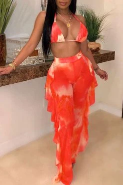 Butterfly Print Mesh Elegant High Waist Bikini & Pants -Clothing-PrettyTina H20070814 4 df1c5597 d413 4c9e b9b9 97e114ae4f0e