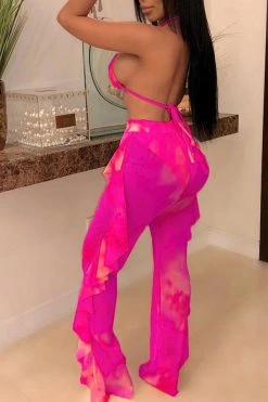 Butterfly Print Mesh Elegant High Waist Bikini & Pants -Clothing-PrettyTina H20070814 6 8d01ee33 d987 4b1f 9d87 944a50983715