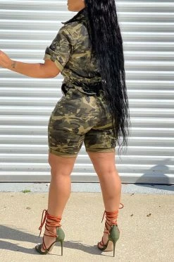 Camouflage Lapel Zipper Feminine Drawstring Romper 11 Camouflage Lapel Zipper Feminine Drawstring Romper -Clothing-PrettyTina H21042630 4 0a707ea5 2a11 42f3 add5 97b72a4f1adc