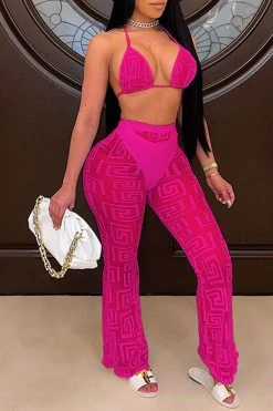 Abstract Print Mesh On-trend Three Pieces Swimwear -Clothing-PrettyTina H21050663 2 cb5d3b90 7e1c 421c b74c 7235a1935a8c