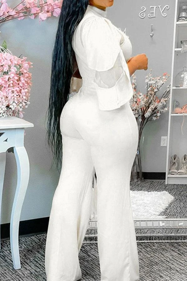 Mesh Patchwork Glamorous Jumpsuit 13 Mesh Patchwork Glamorous Jumpsuit - Image 13