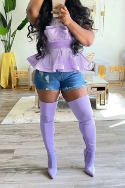 Solid Color Stylish Zipper Stiletto Boots -Clothing-PrettyTina H21072152 PU 1 d73f7c1c 6d16 44c6 baf5 74474a6de1e5