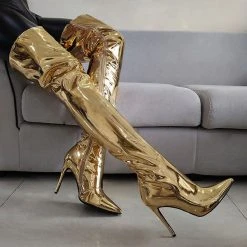 Solid Color Undeniable Over The Knee Patent Leather Boots -Clothing-PrettyTina H22100917 GO 1 f15cc529 fd61 4488 b5f8 bc9b43acdeaa