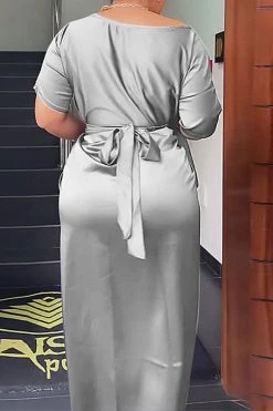 Solid Color Simple Strappy Dress Suit -Clothing-PrettyTina H23021646 AS 2