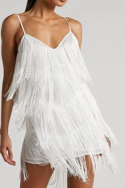 Solid Color Retro Tassel Mini Dress -Clothing-PrettyTina H23021662 WH 1 6e4a1f3c 7c38 4f58 b94b 6822b0ff206a