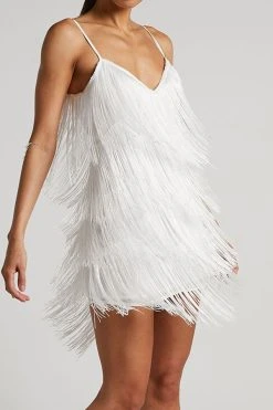 Solid Color Retro Tassel Mini Dress -Clothing-PrettyTina H23021662 WH 4 f62aa6fc 835f 41b3 ac0b 2a2e2ba6d7b4