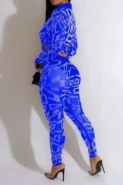 Patchwork Rhinestone Flattering See-Through Pant Suit 13 Patchwork Rhinestone Flattering See-Through Pant Suit -Clothing-PrettyTina H23060268 BL 2