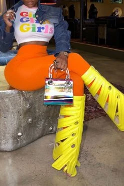 Solid Color Cool Crop Denim Jacket -Clothing-PrettyTina H23081401 BL 4